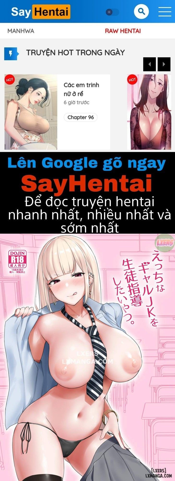 đọc truyện Ecchi Na Gal Jk O Seito Shidou Shitai Yatsu Chương 1 ảnh 1 tại Thiên Thai Truyện