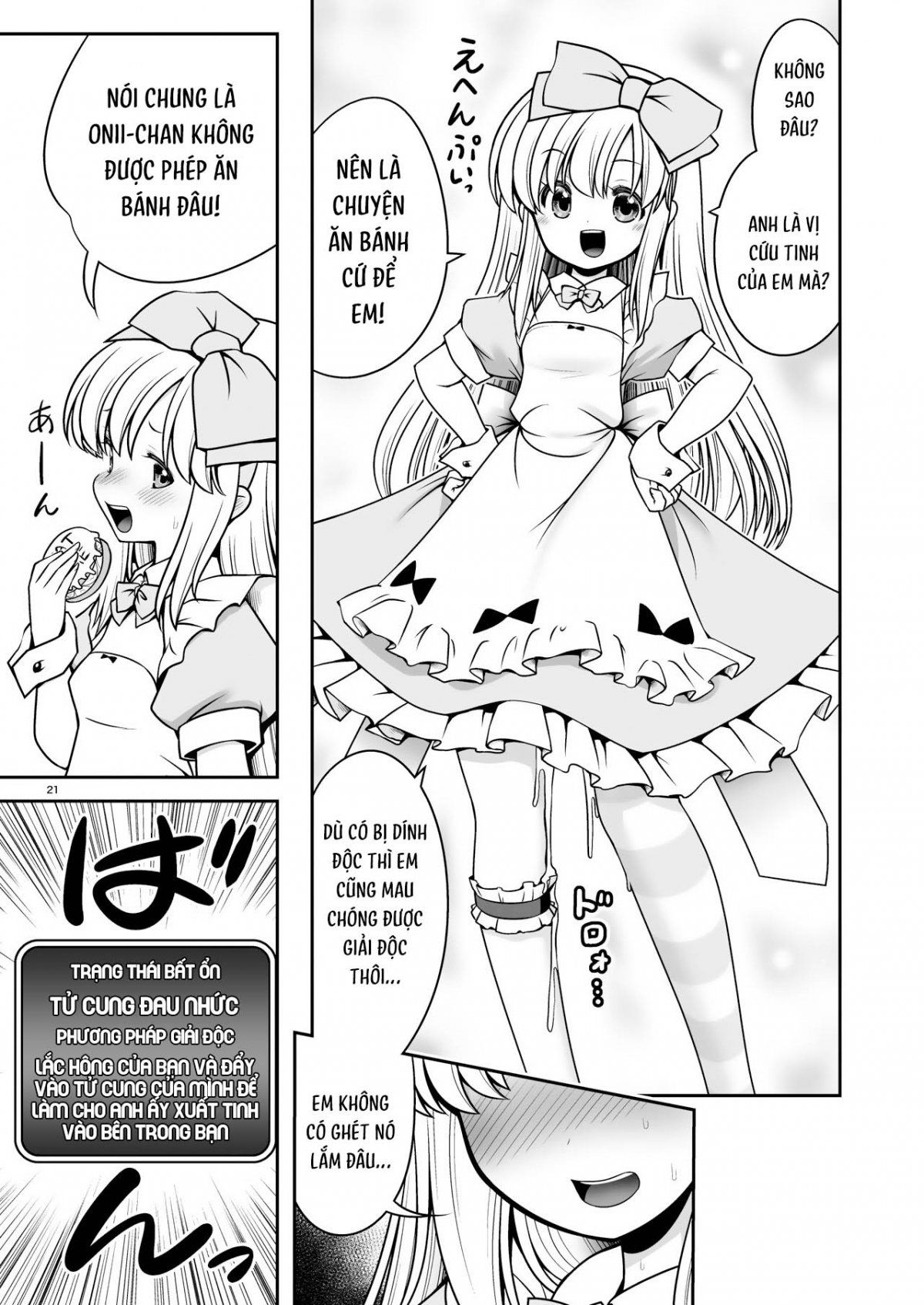 đọc truyện Ecchi Na Gedoku Ni Hamacchatte Jibun Kara Doku O Ukeru Komatta Alice Oneshot ảnh 21 tại Giả Dược