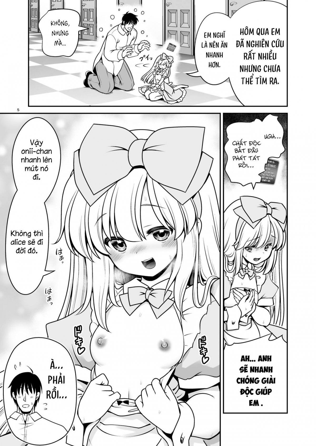 đọc truyện Ecchi Na Gedoku Ni Hamacchatte Jibun Kara Doku O Ukeru Komatta Alice Oneshot ảnh 5 tại Giả Dược