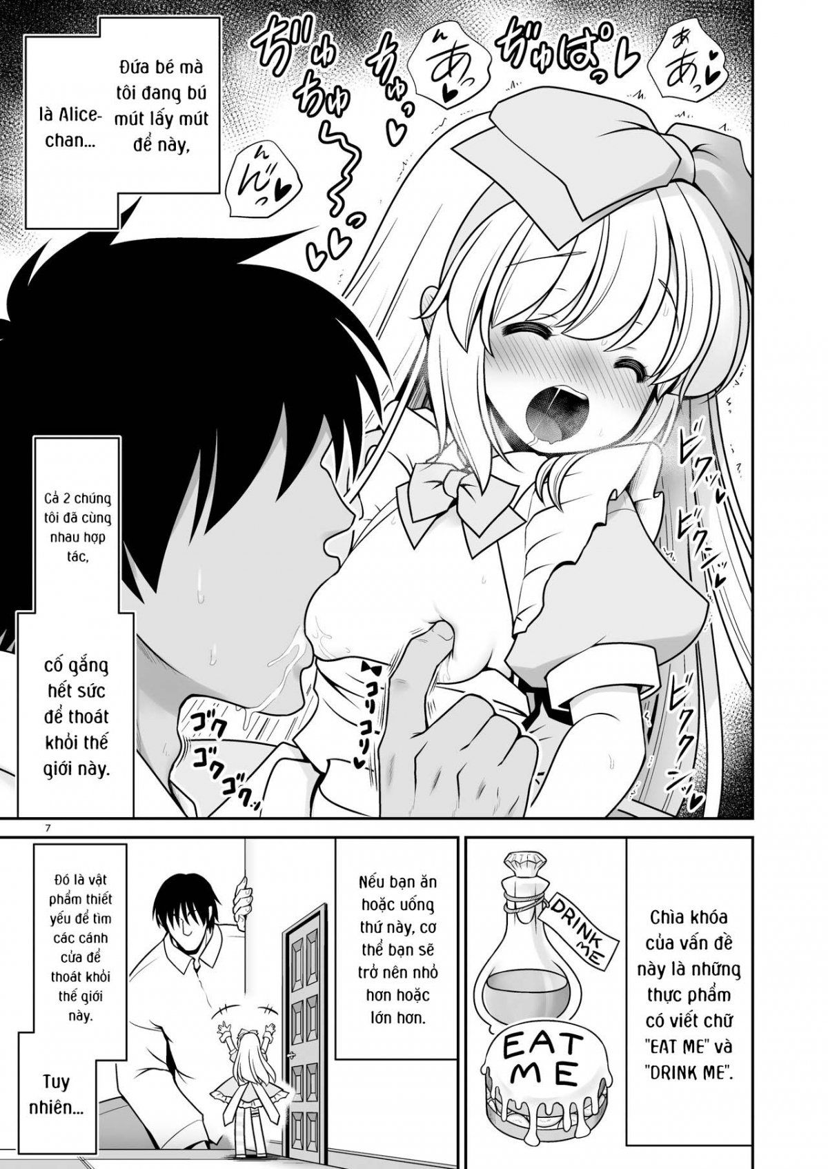 đọc truyện Ecchi Na Gedoku Ni Hamacchatte Jibun Kara Doku O Ukeru Komatta Alice Oneshot ảnh 7 tại Giả Dược