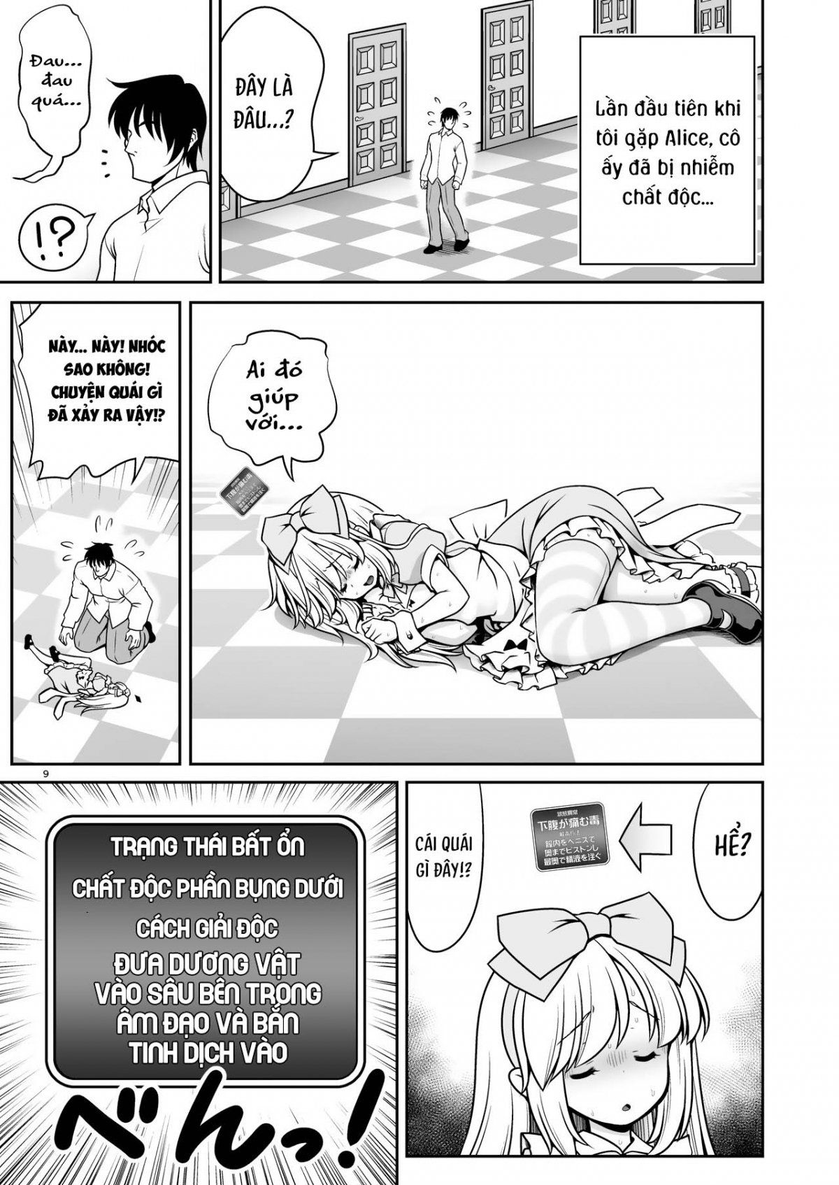 đọc truyện Ecchi Na Gedoku Ni Hamacchatte Jibun Kara Doku O Ukeru Komatta Alice Oneshot ảnh 9 tại Giả Dược