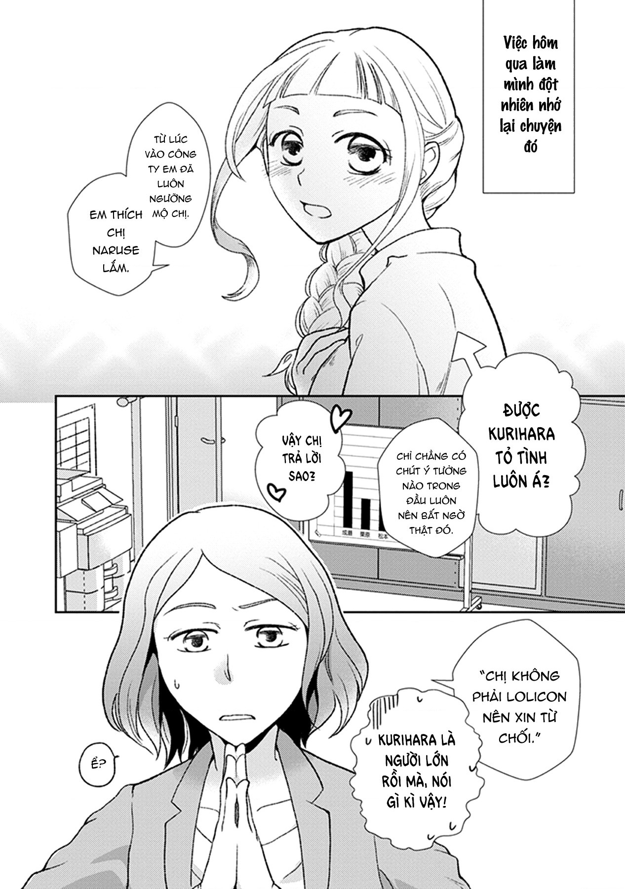 đọc truyện Éclair Đỏ - Tuyển Tập Yuri Vang Vọng Đến Bạn Chương 11 ảnh 4 tại Thiên Thai Truyện