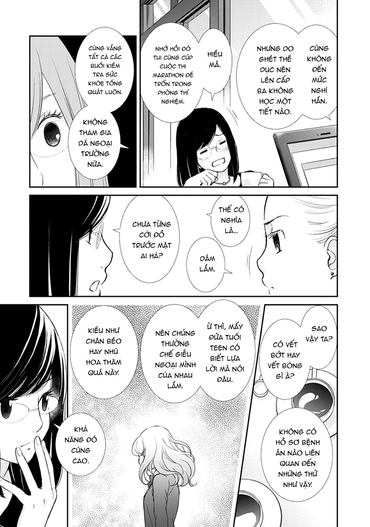 đọc truyện Éclair Đỏ - Tuyển Tập Yuri Vang Vọng Đến Bạn Chương 14 ảnh 13 tại Thiên Thai Truyện