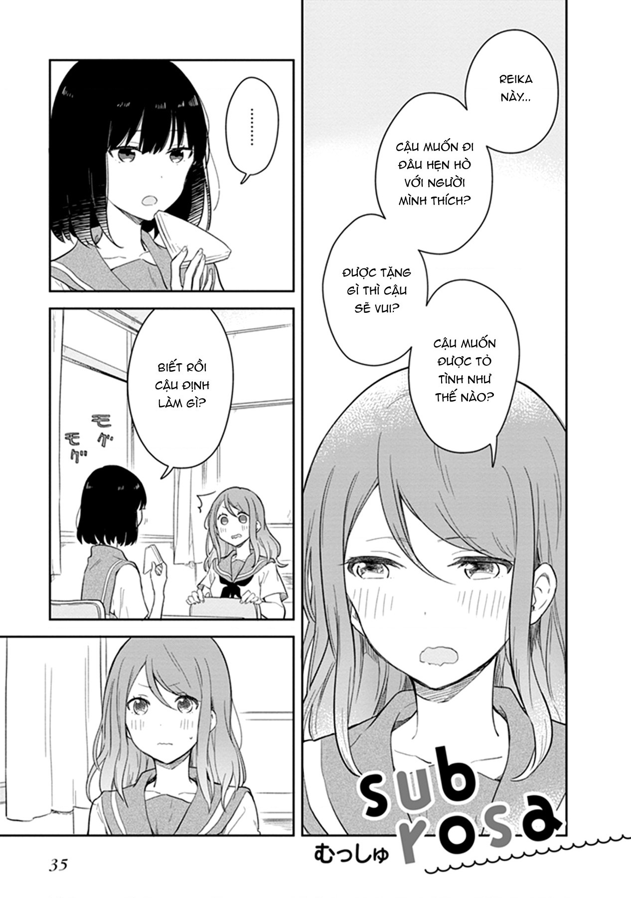 đọc truyện Éclair Đỏ - Tuyển Tập Yuri Vang Vọng Đến Bạn Chương 2 ảnh 3 tại Thiên Thai Truyện