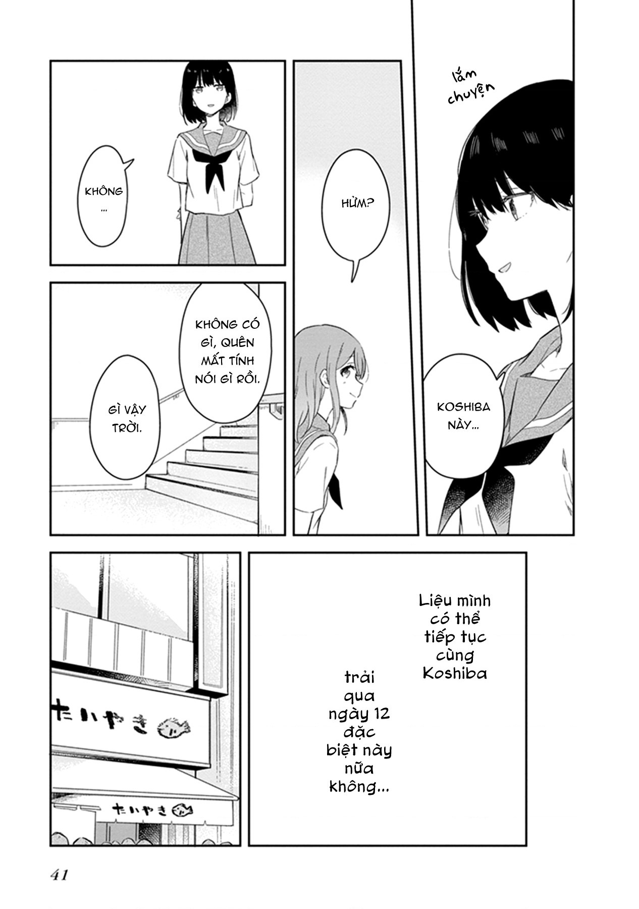 đọc truyện Éclair Đỏ - Tuyển Tập Yuri Vang Vọng Đến Bạn Chương 2 ảnh 9 tại Thiên Thai Truyện