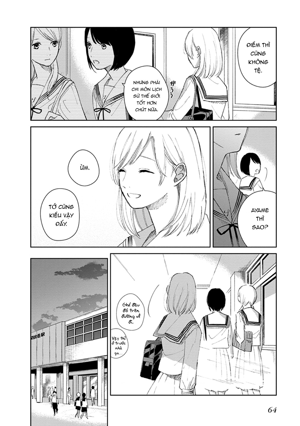 đọc truyện Éclair Đỏ - Tuyển Tập Yuri Vang Vọng Đến Bạn Chương 4 ảnh 12 tại Thiên Thai Truyện