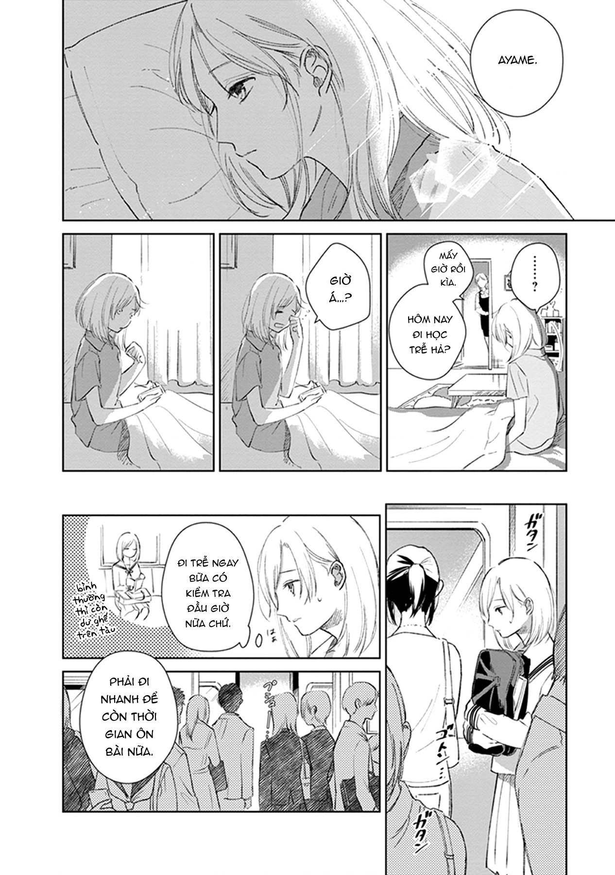 đọc truyện Éclair Đỏ - Tuyển Tập Yuri Vang Vọng Đến Bạn Chương 4 ảnh 4 tại Thiên Thai Truyện