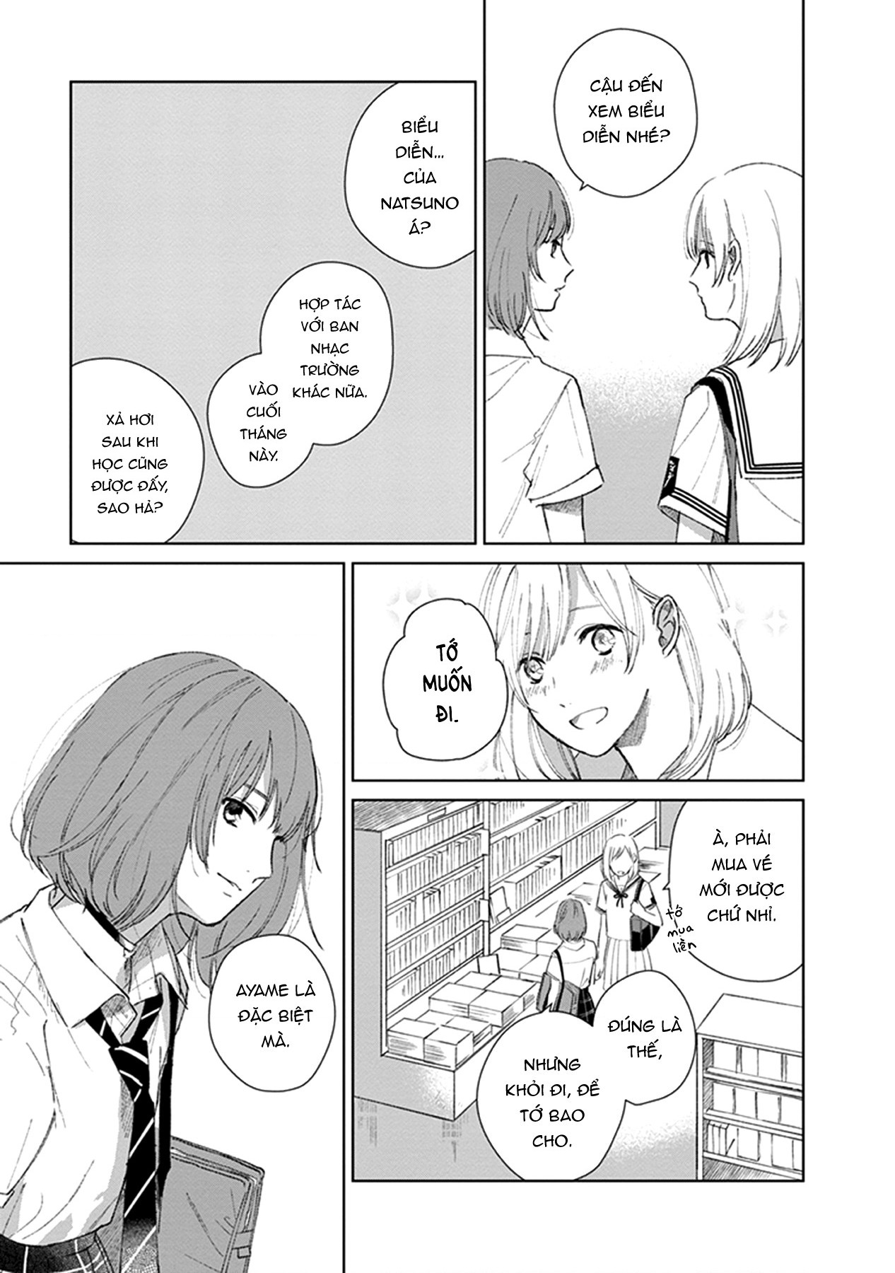 đọc truyện Éclair Đỏ - Tuyển Tập Yuri Vang Vọng Đến Bạn Chương 4 ảnh 25 tại Thiên Thai Truyện