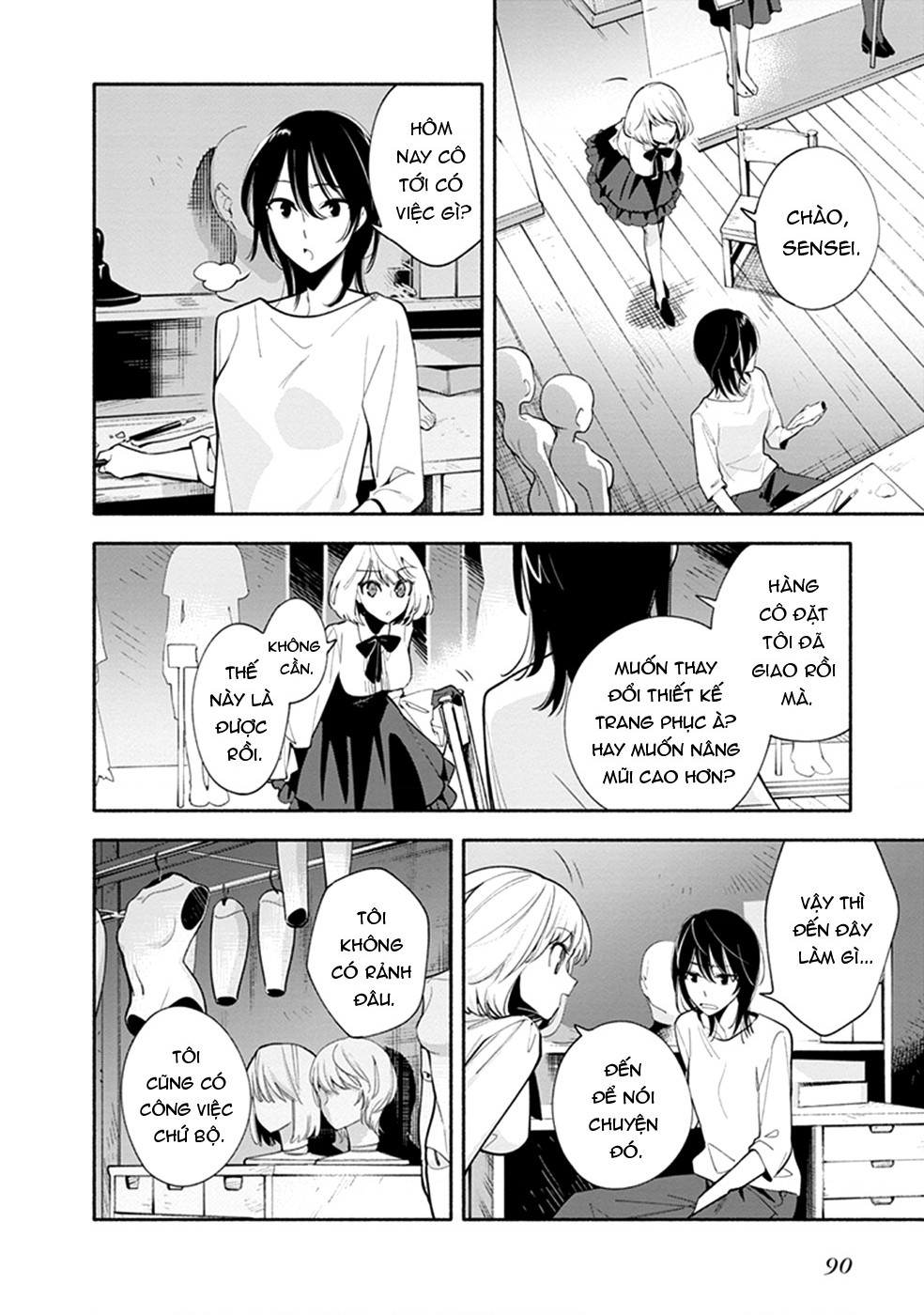 đọc truyện Éclair Đỏ - Tuyển Tập Yuri Vang Vọng Đến Bạn Chương 5 ảnh 4 tại Thiên Thai Truyện