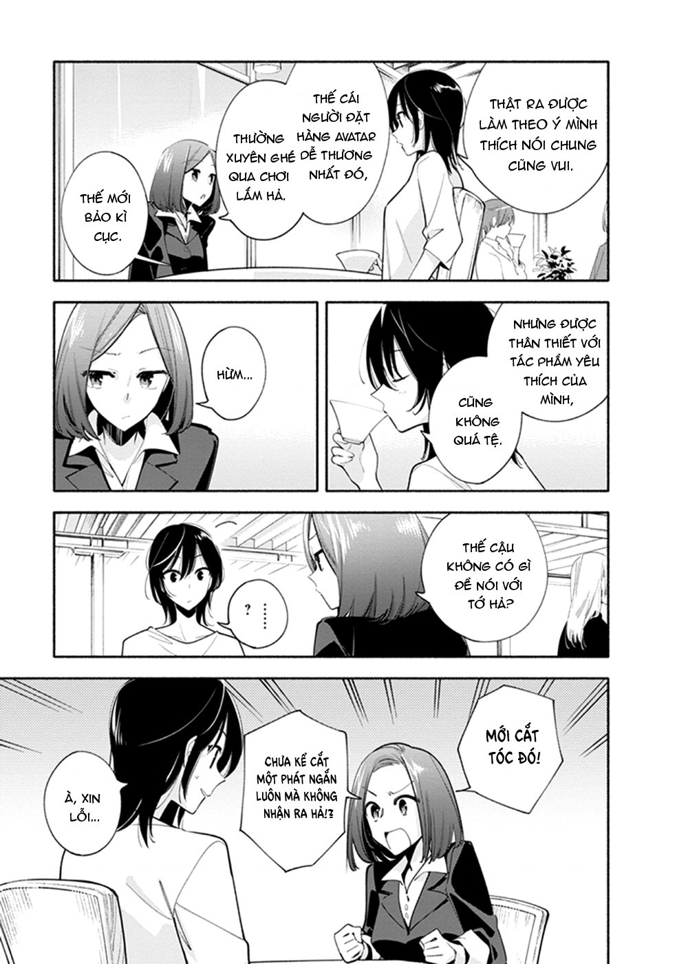 đọc truyện Éclair Đỏ - Tuyển Tập Yuri Vang Vọng Đến Bạn Chương 5 ảnh 9 tại Thiên Thai Truyện