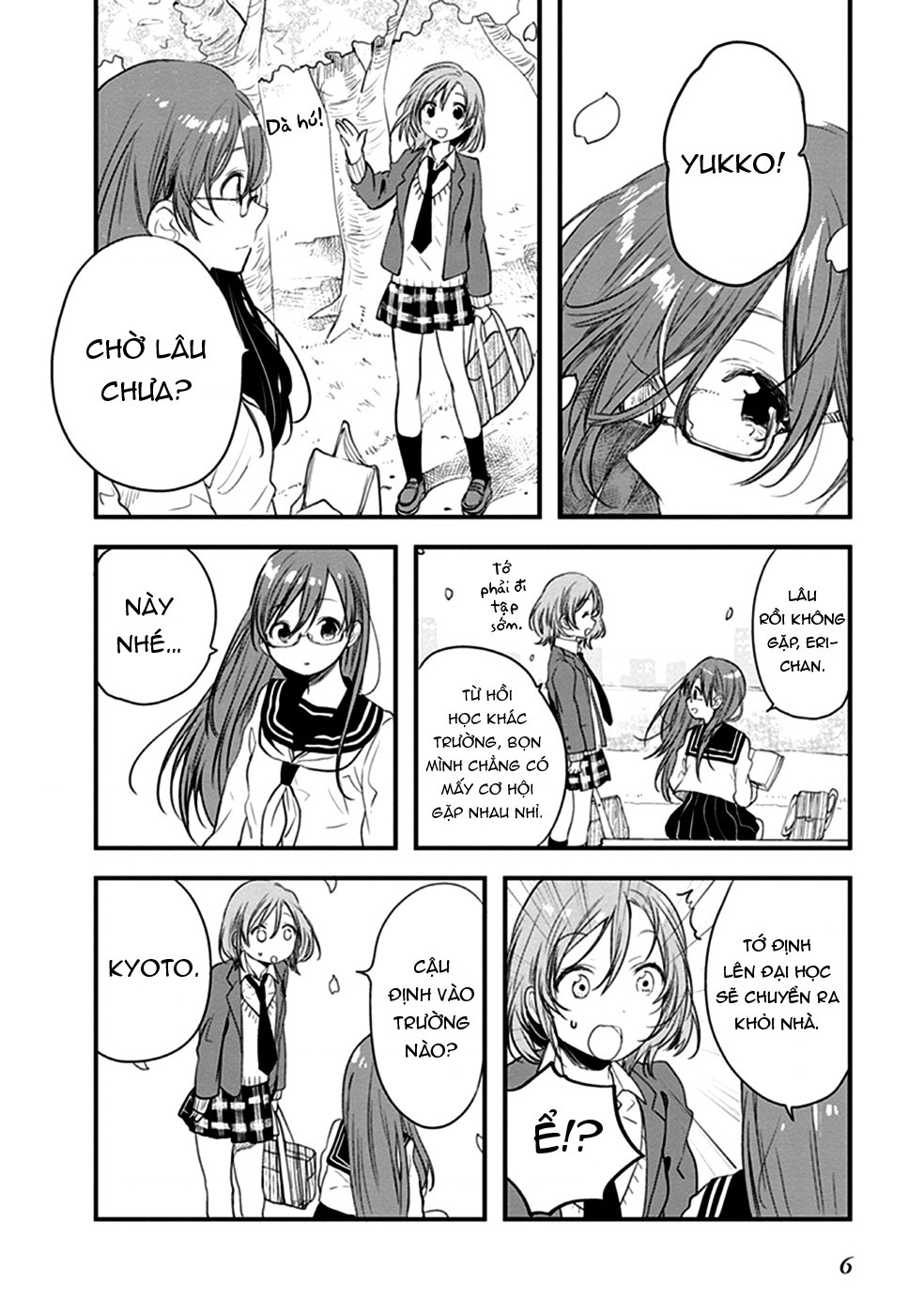 đọc truyện Éclair Trắng - Tuyển Tập Yuri Vang Vọng Đến Bạn Chương 1 ảnh 10 tại Thiên Thai Truyện