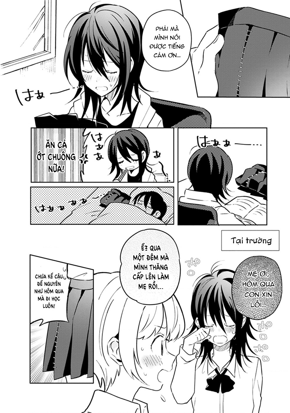 đọc truyện Éclair Trắng - Tuyển Tập Yuri Vang Vọng Đến Bạn Chương 10 ảnh 6 tại Thiên Thai Truyện