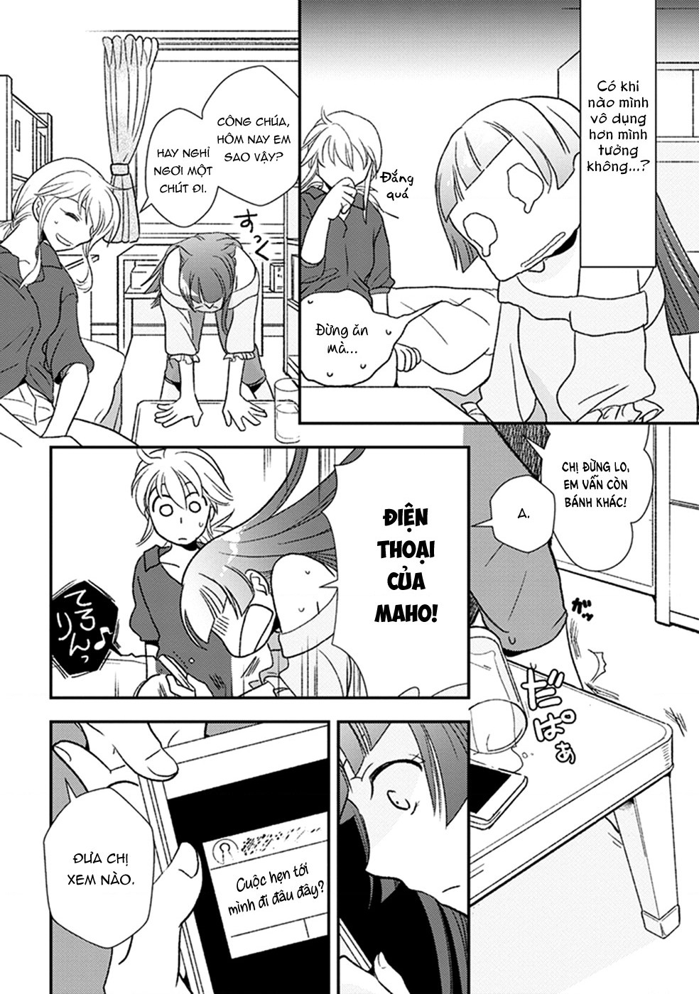 đọc truyện Éclair Trắng - Tuyển Tập Yuri Vang Vọng Đến Bạn Chương 13 ảnh 16 tại Thiên Thai Truyện