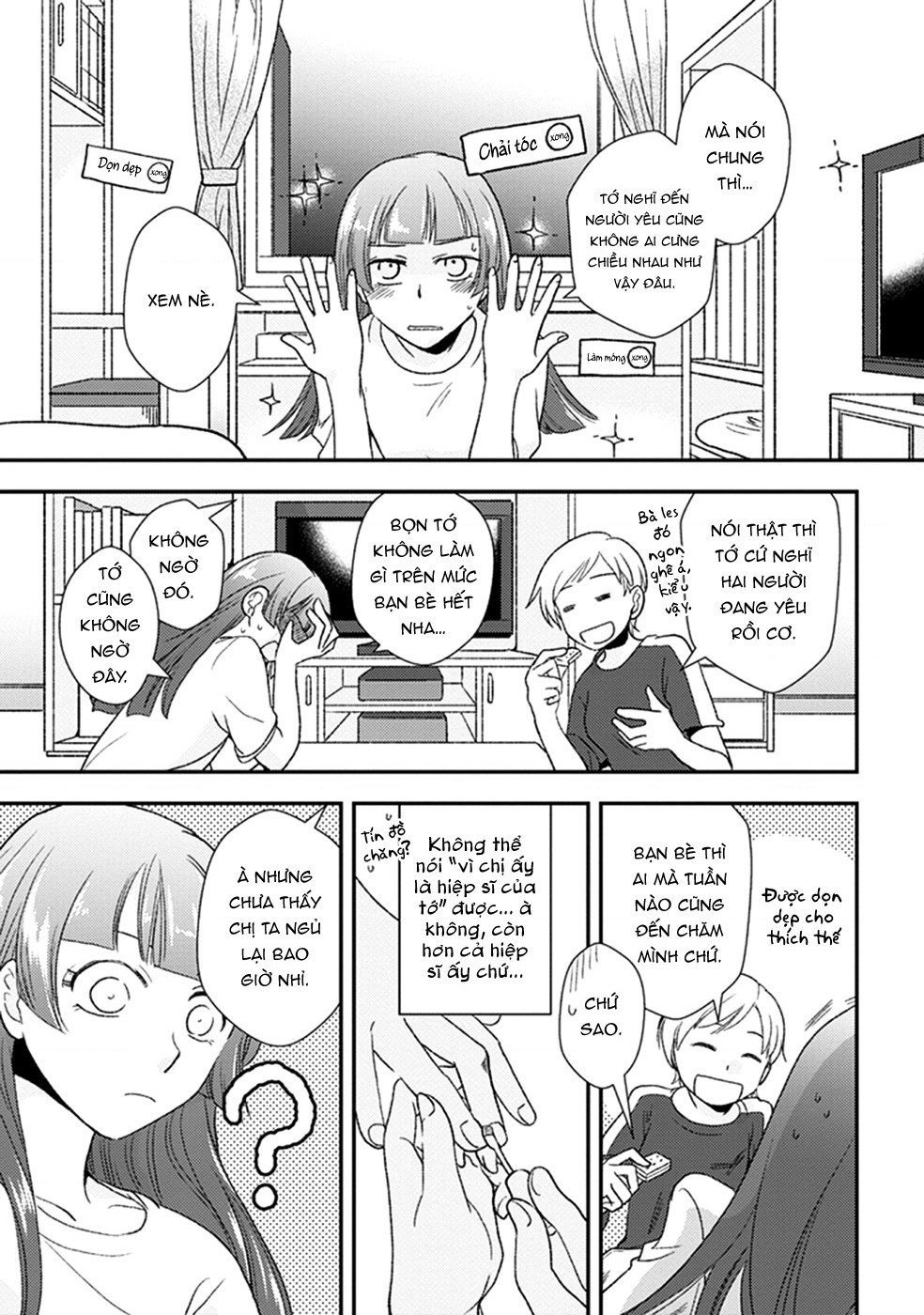 đọc truyện Éclair Trắng - Tuyển Tập Yuri Vang Vọng Đến Bạn Chương 13 ảnh 11 tại Thiên Thai Truyện