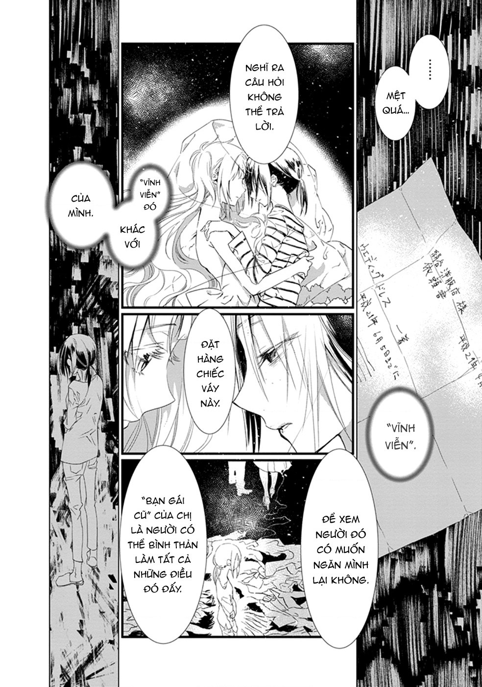 đọc truyện Éclair Trắng - Tuyển Tập Yuri Vang Vọng Đến Bạn Chương 14 ảnh 14 tại Thiên Thai Truyện