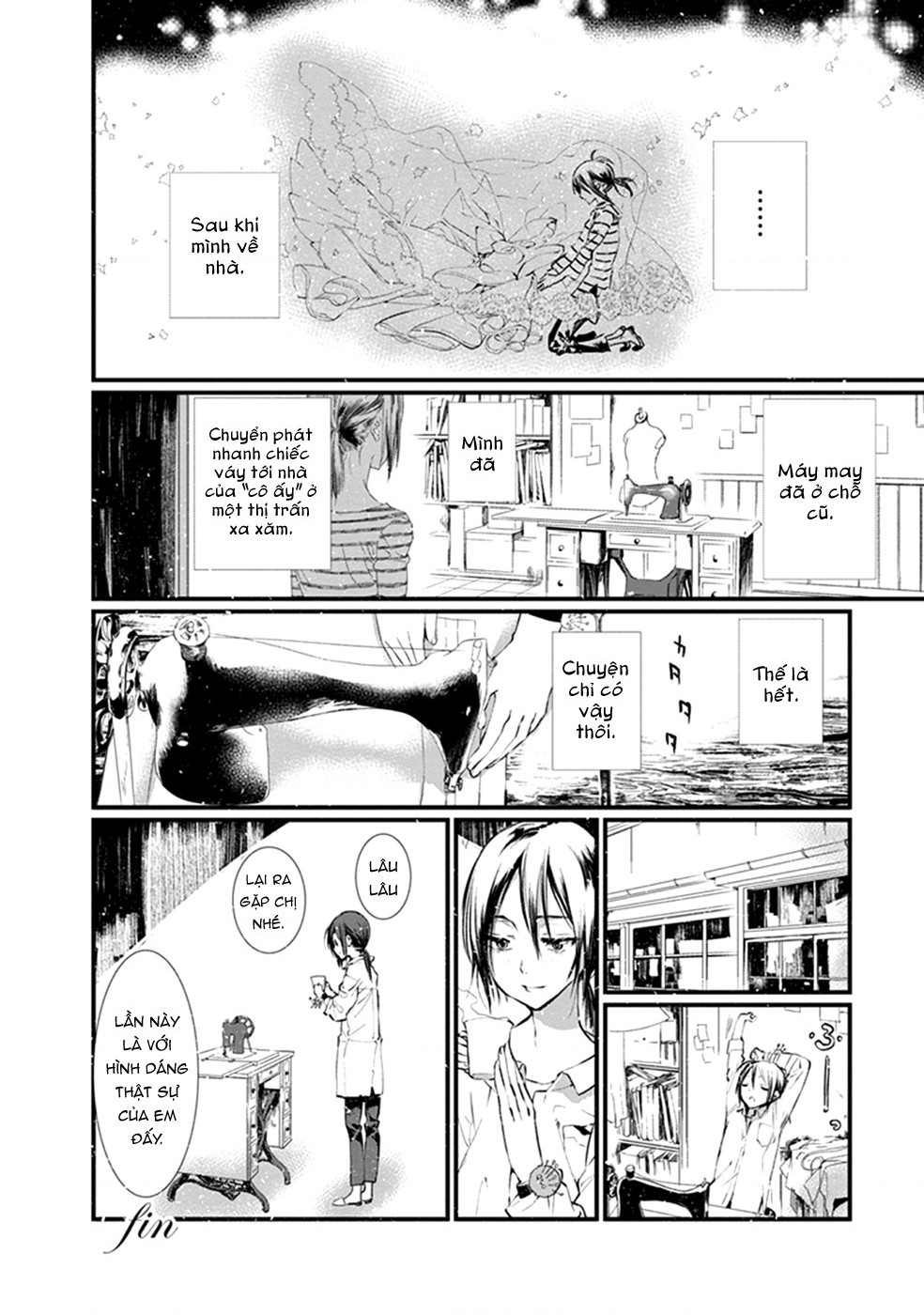 đọc truyện Éclair Trắng - Tuyển Tập Yuri Vang Vọng Đến Bạn Chương 14 ảnh 16 tại Thiên Thai Truyện