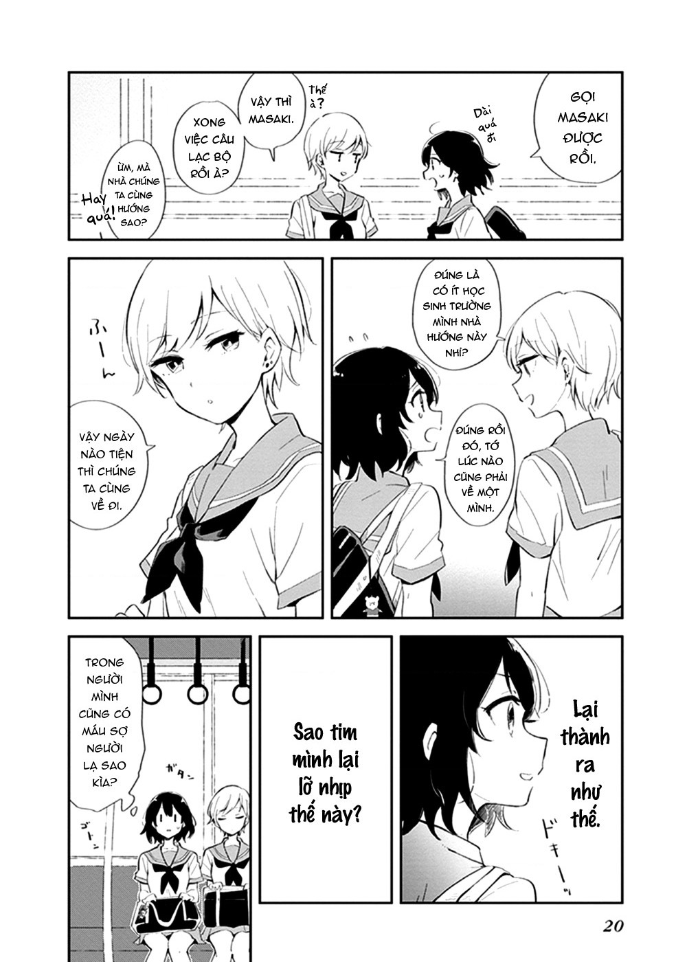 đọc truyện Éclair Trắng - Tuyển Tập Yuri Vang Vọng Đến Bạn Chương 2 ảnh 8 tại Thiên Thai Truyện