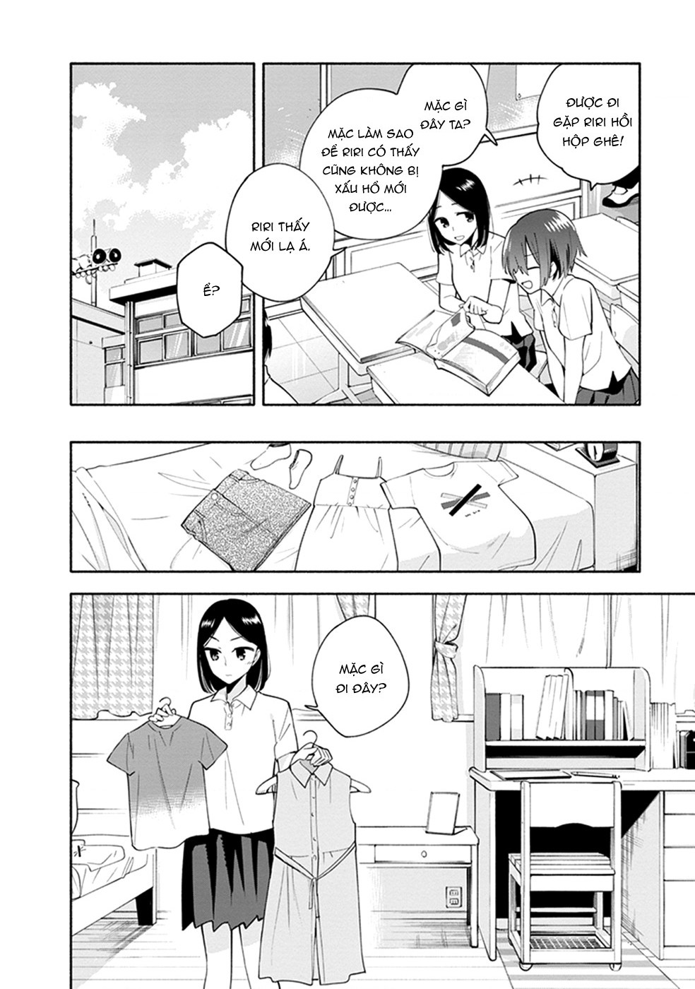 đọc truyện Éclair Trắng - Tuyển Tập Yuri Vang Vọng Đến Bạn Chương 3 ảnh 6 tại Thiên Thai Truyện