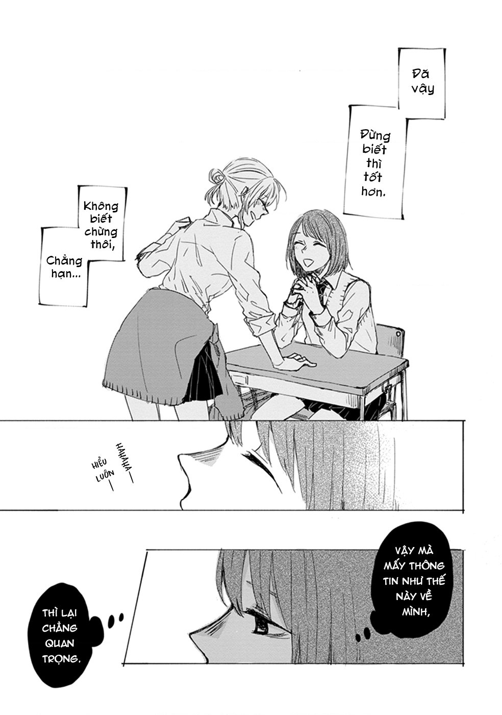 đọc truyện Éclair Trắng - Tuyển Tập Yuri Vang Vọng Đến Bạn Chương 7 ảnh 13 tại Thiên Thai Truyện