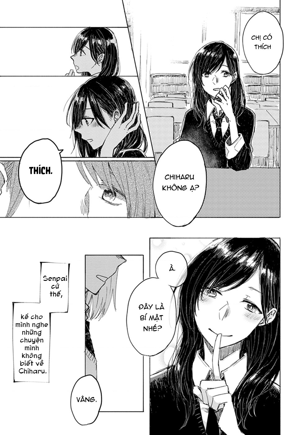 đọc truyện Éclair Trắng - Tuyển Tập Yuri Vang Vọng Đến Bạn Chương 7 ảnh 17 tại Thiên Thai Truyện