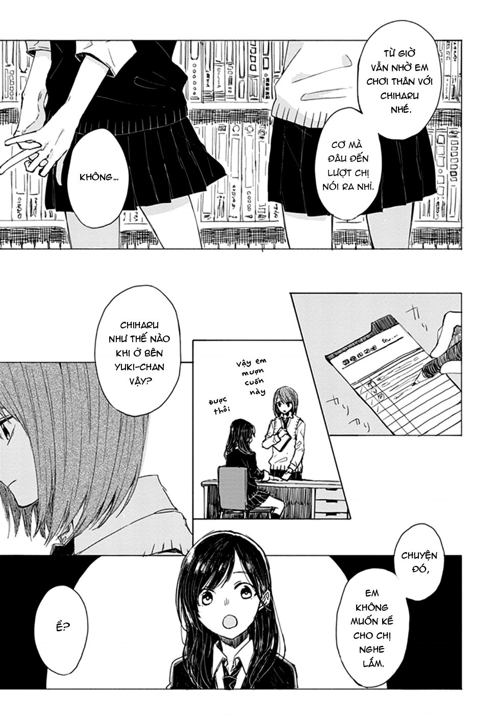 đọc truyện Éclair Trắng - Tuyển Tập Yuri Vang Vọng Đến Bạn Chương 7 ảnh 9 tại Thiên Thai Truyện