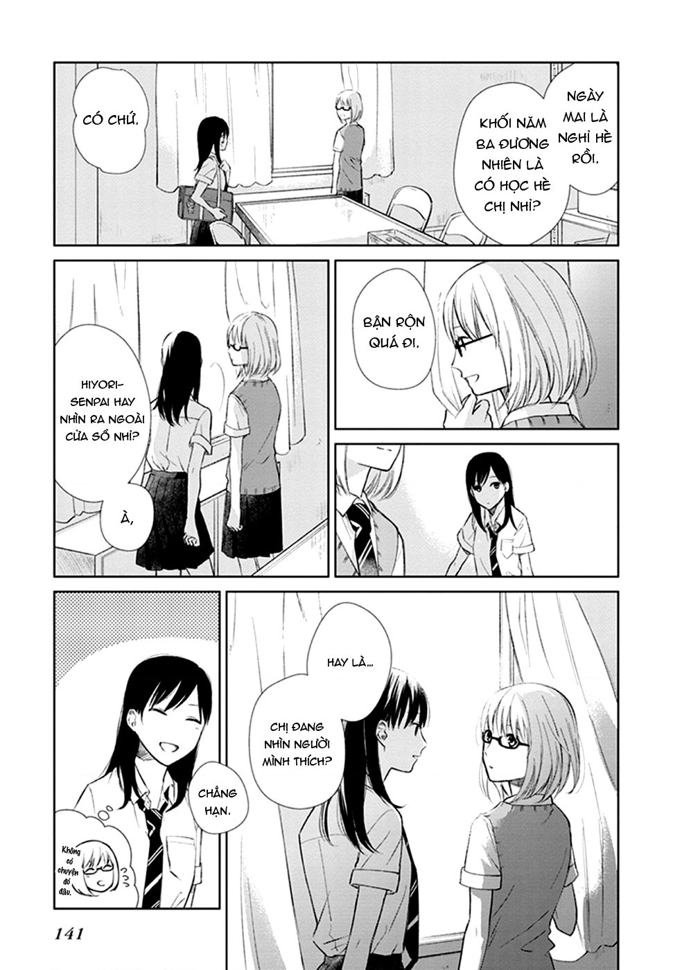 đọc truyện Éclair Trắng - Tuyển Tập Yuri Vang Vọng Đến Bạn Chương 9 ảnh 13 tại Thiên Thai Truyện