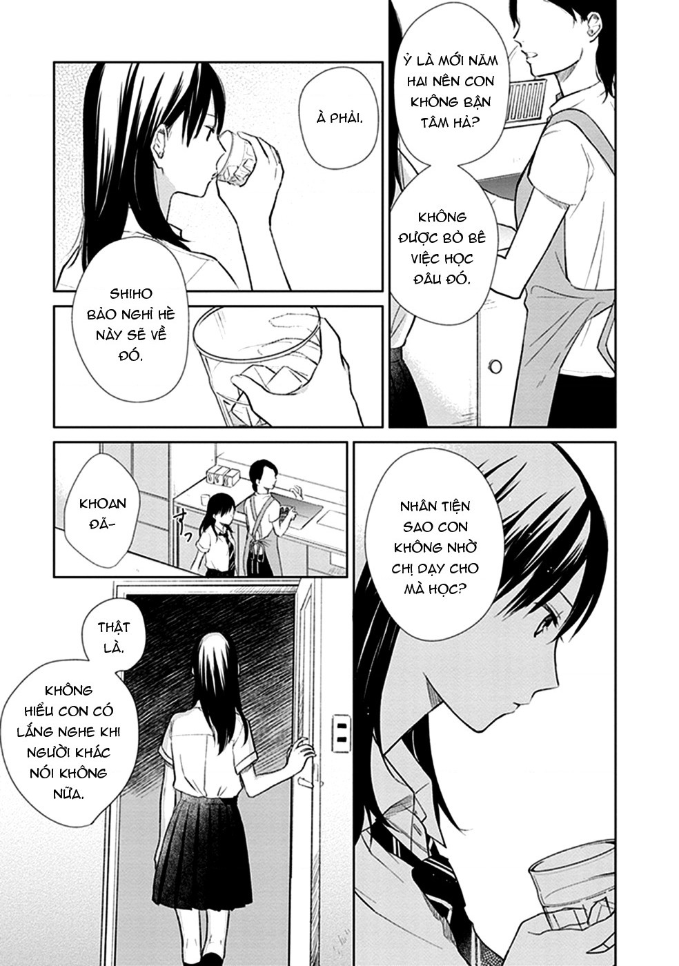 đọc truyện Éclair Trắng - Tuyển Tập Yuri Vang Vọng Đến Bạn Chương 9 ảnh 11 tại Thiên Thai Truyện