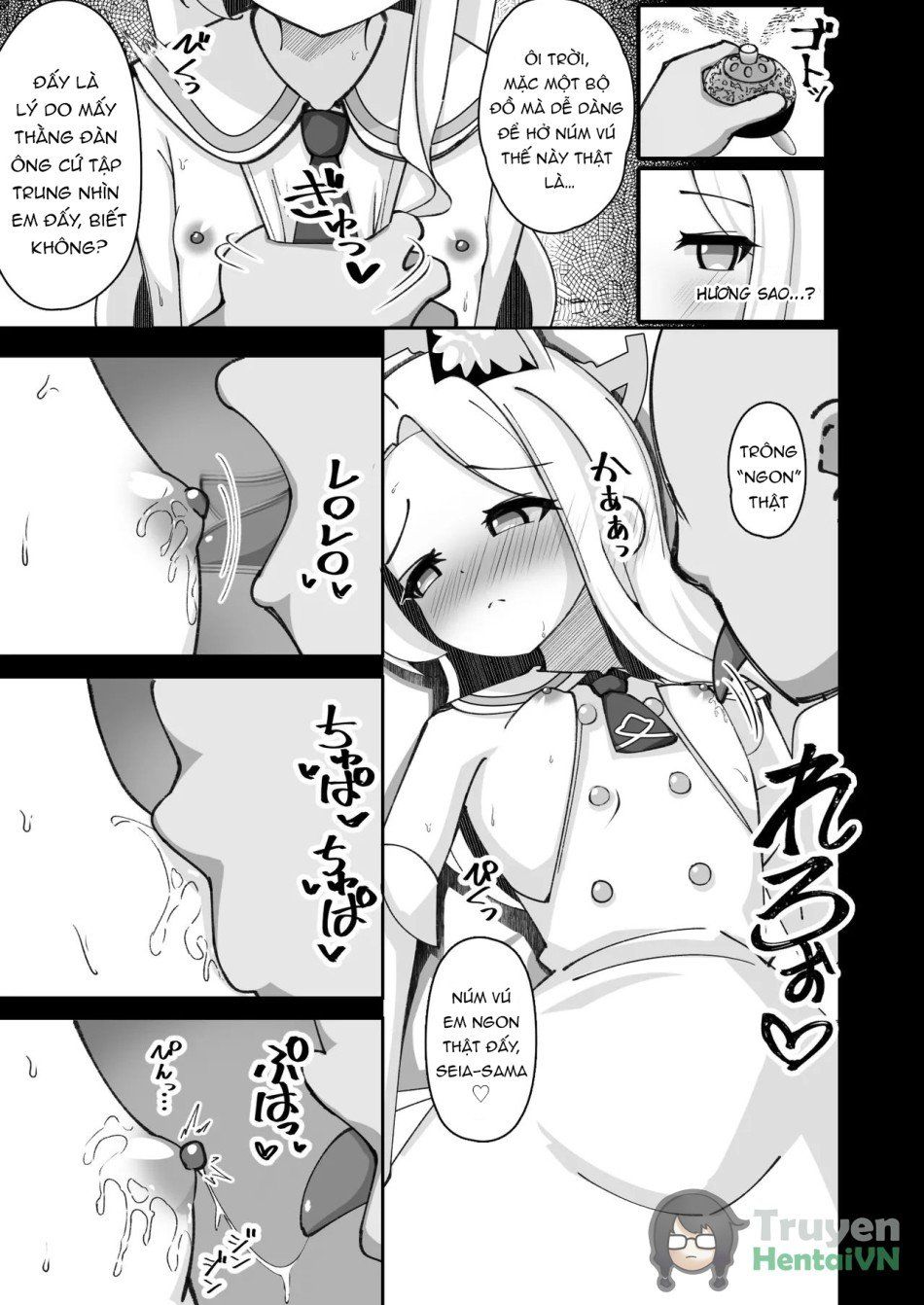 đọc truyện Eden Jouyaku No Uragawa De. (blue Archive) Oneshot ảnh 14 tại Thiên Thai Truyện