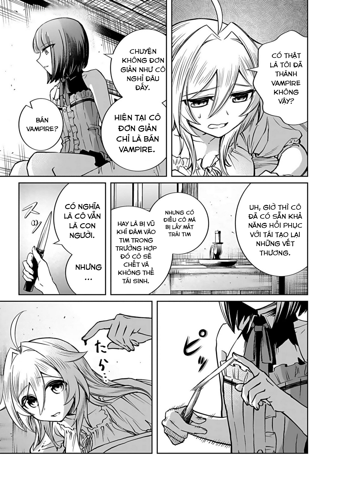 đọc truyện Eiyuu Ni Akogareta Shoujo Wa Kyuuketsuki Ni Ochitemo Eiyuu O Mezasu Chương 4 ảnh 8 tại Thiên Thai Truyện