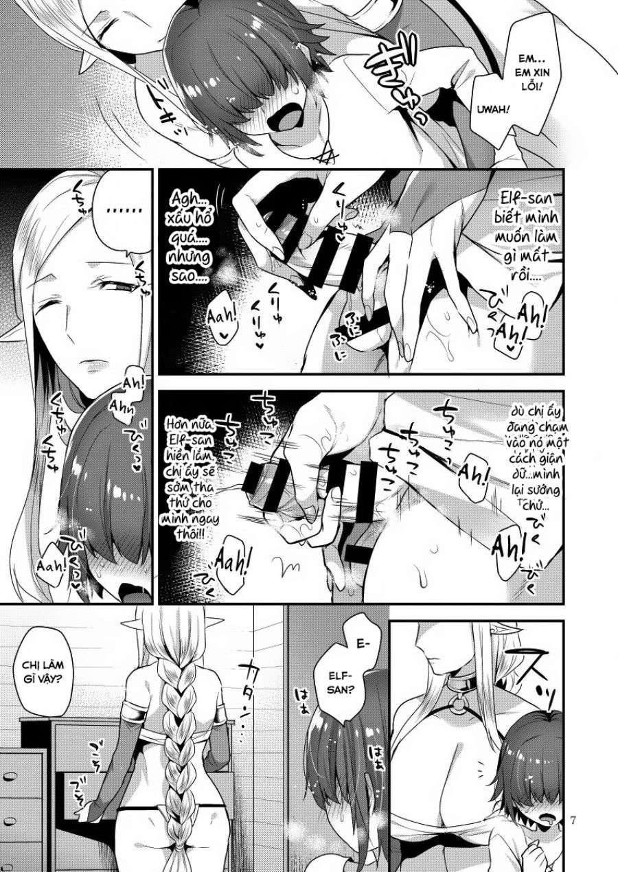 Elf-san Wa Ijiwaru Oneshot page 8 - Giả Dược