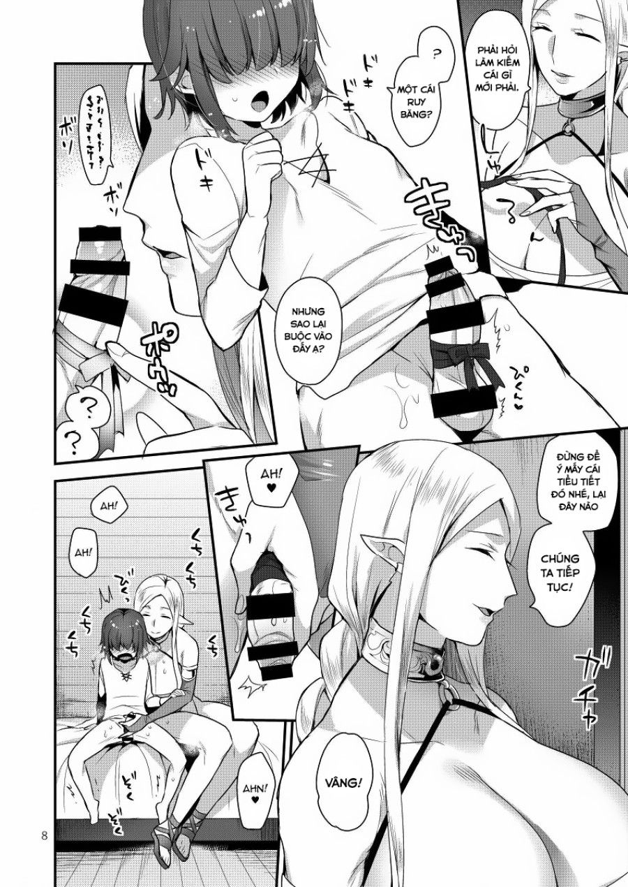 Elf-san Wa Ijiwaru Oneshot page 9 - Giả Dược