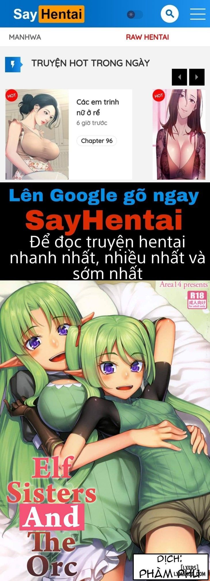 đọc truyện Elf Sisters And The Orc Chương 1 ảnh 2 tại Thiên Thai Truyện