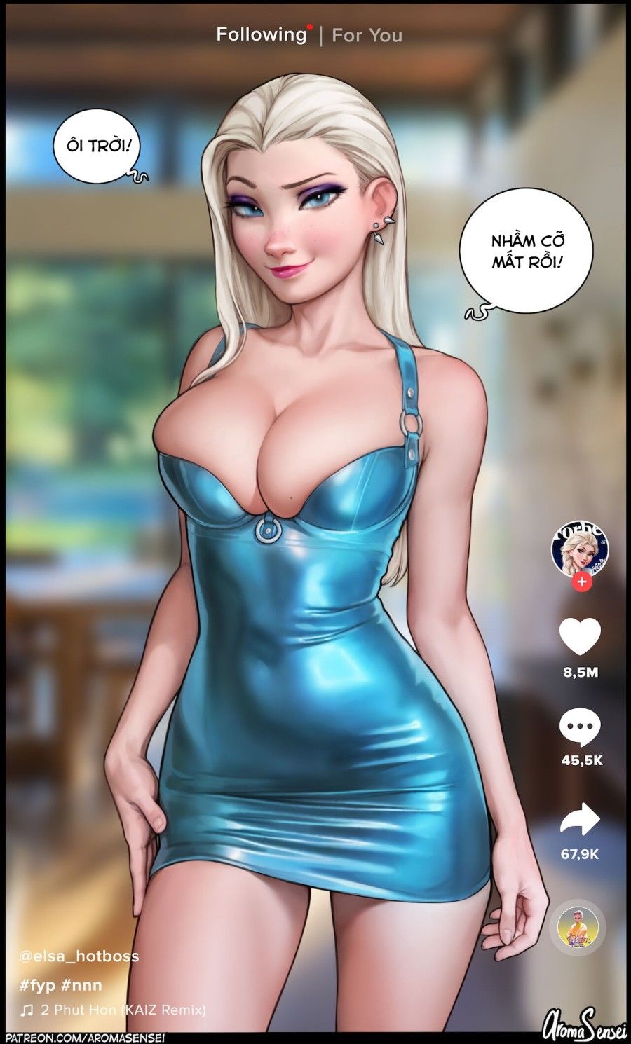Elsa Tiktok Oneshot page 2 - Giả Dược