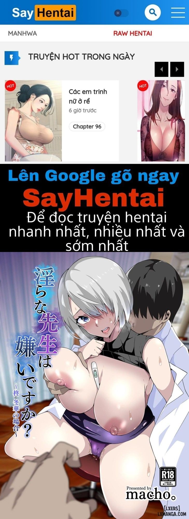 đọc truyện Em Có Ghét Giáo Viên Dâm Đãng Không? Về Sakura Aimi Sensei Chương 2 ảnh 1 tại Thiên Thai Truyện