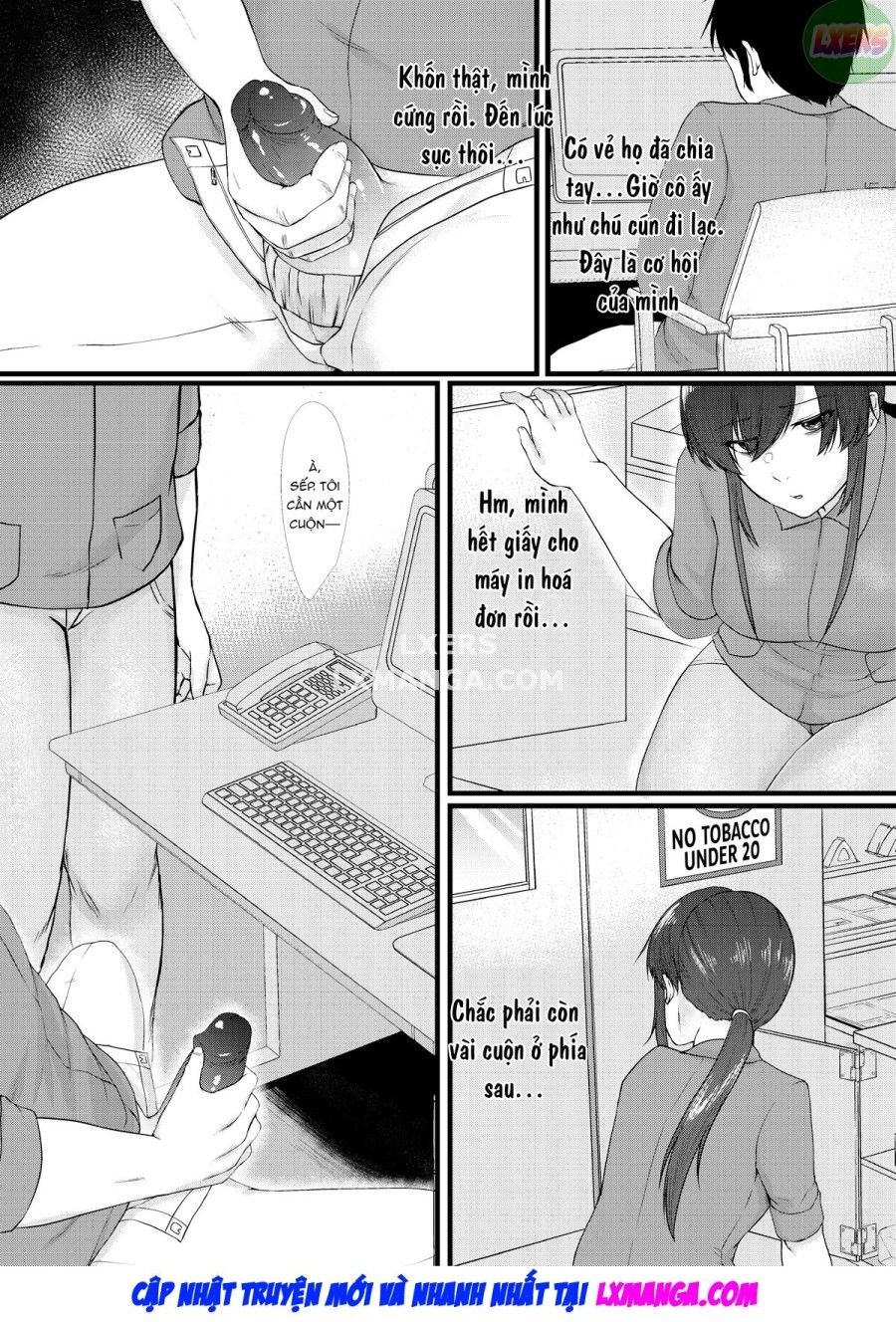 Em Gái Công Sở Quyến Rũ Đồng Nghiệp Oneshot page 9 - Giả Dược