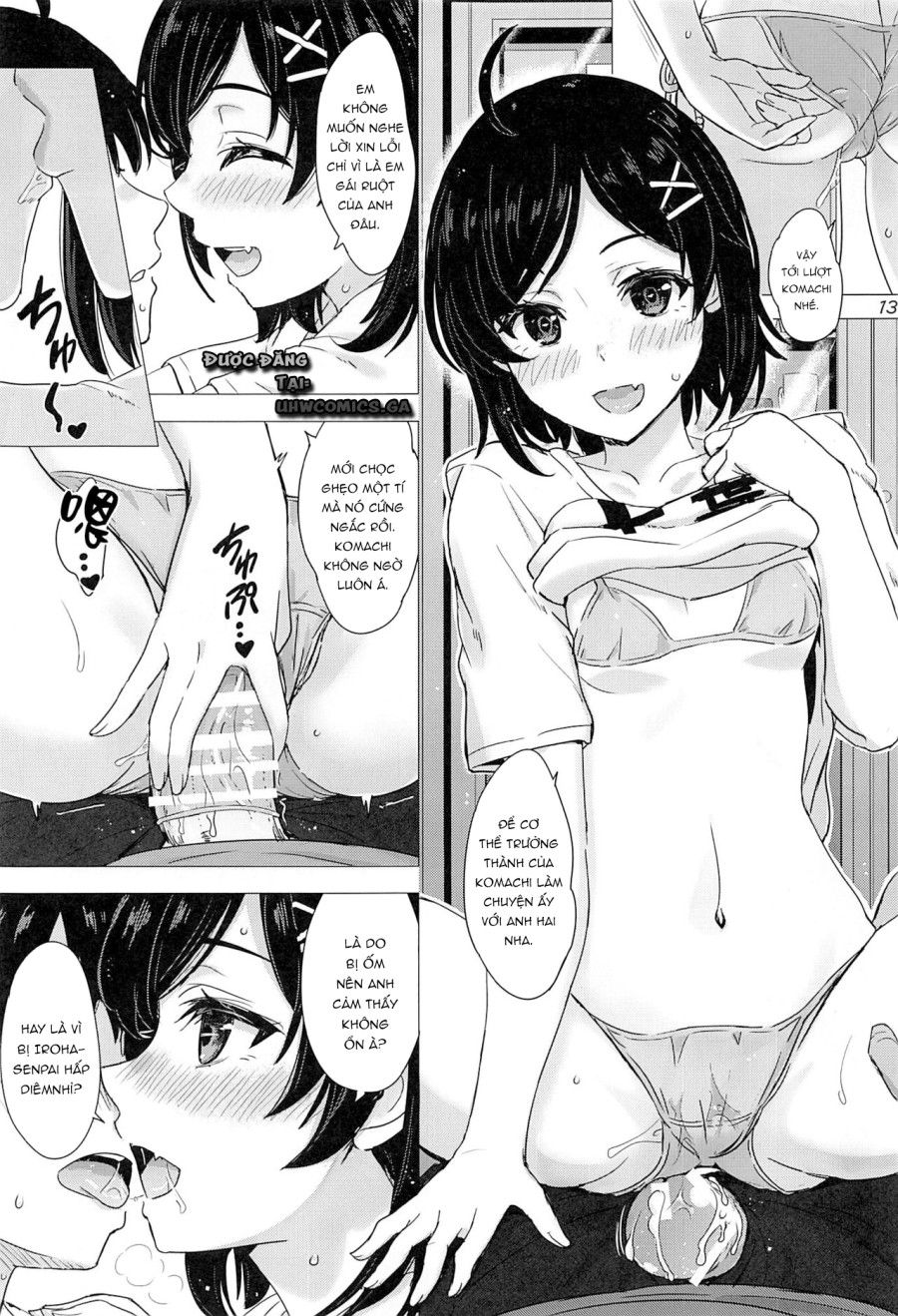 Em Gái Đang Yêu Và Hậu Bối Gạ Chịch Của Tôi Oneshot page 14 - Giả Dược