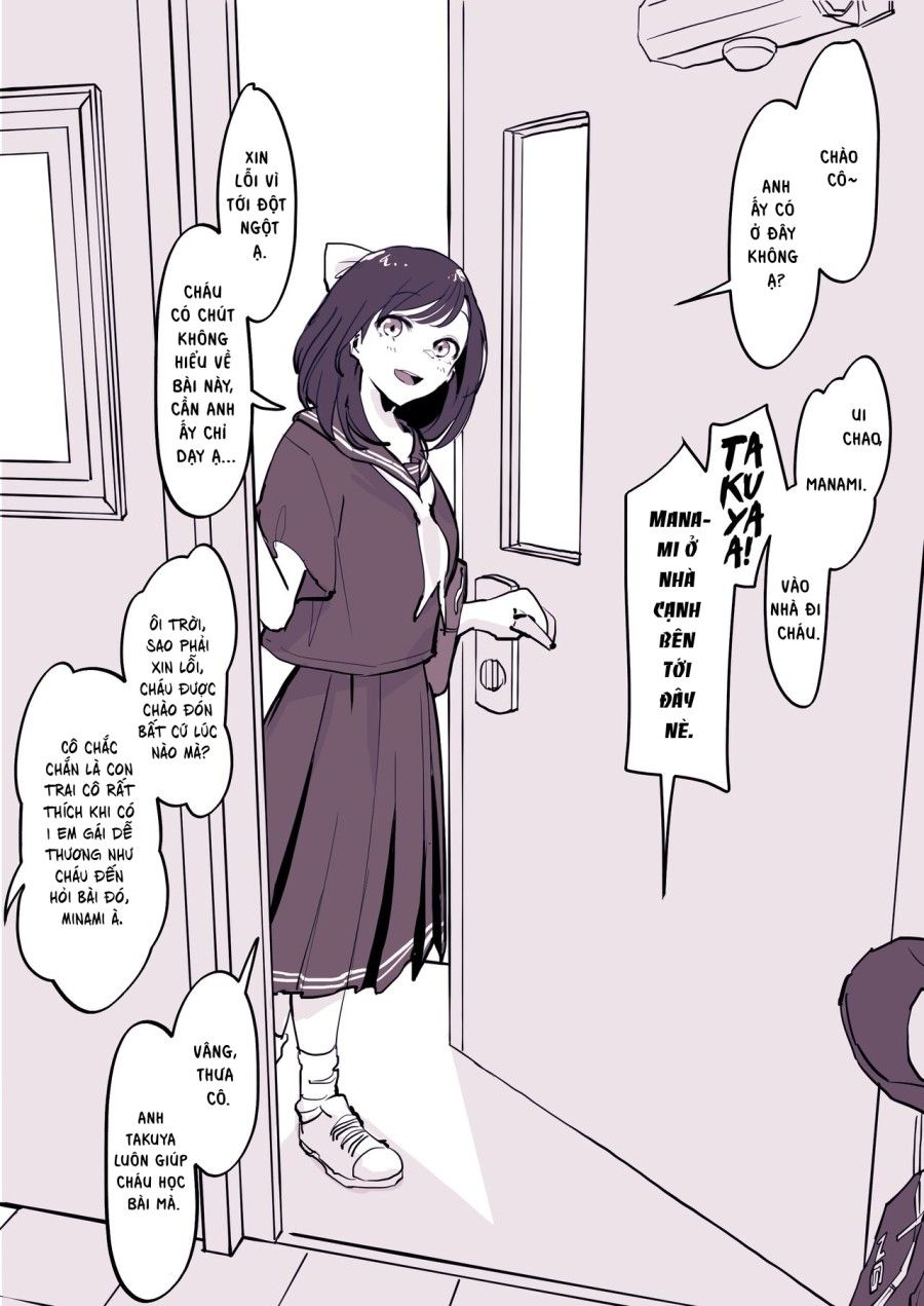 đọc truyện Em Gái Hàng Xóm Thân Thiện! ♡ Oneshot ảnh 3 tại Giả Dược