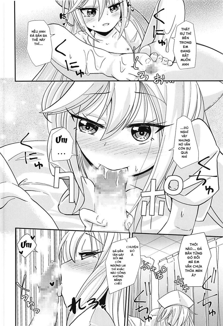 Em Gái Phòng Y Tế Siêu Ngon Dễ Thương Oneshot page 14 - Giả Dược