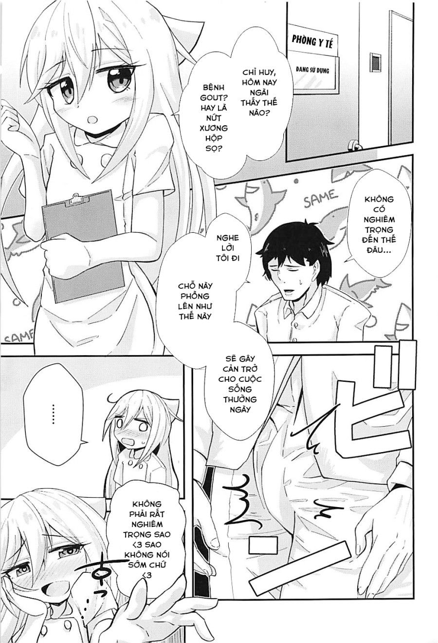 Em Gái Phòng Y Tế Siêu Ngon Dễ Thương Oneshot page 3 - Giả Dược