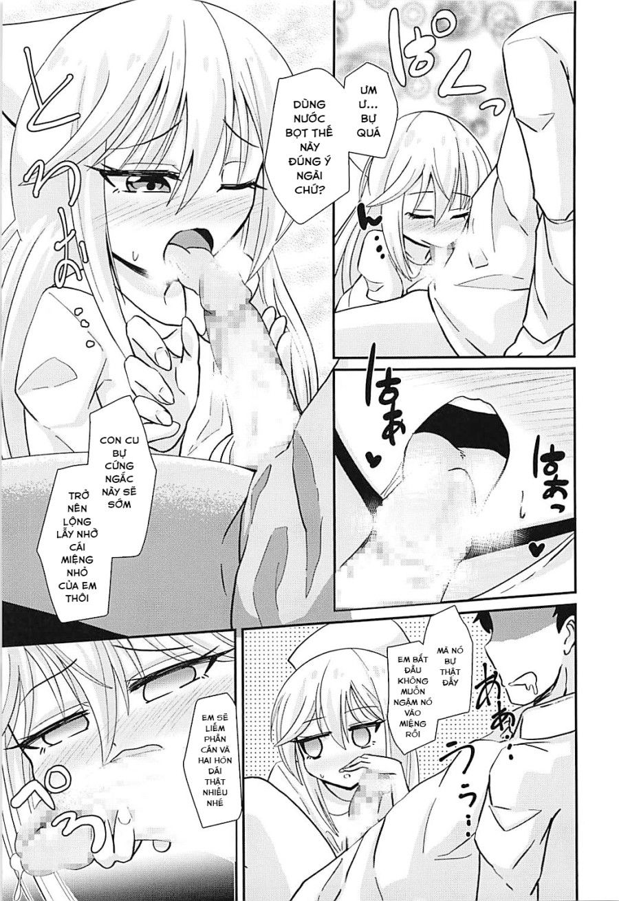 Em Gái Phòng Y Tế Siêu Ngon Dễ Thương Oneshot page 5 - Giả Dược