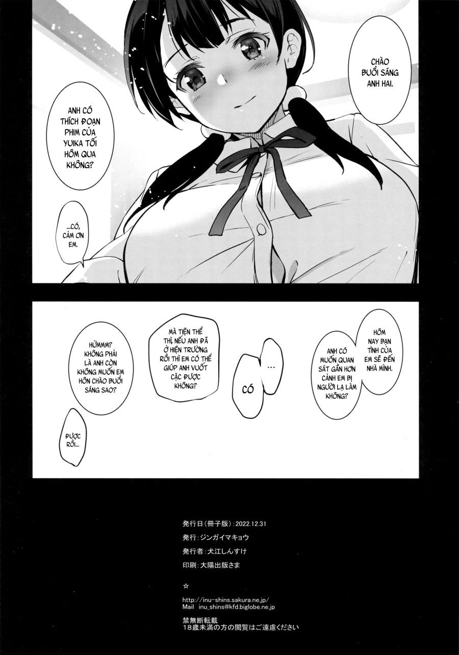 Em Gái Tôi Đã Gửi Cho Tôi Một Người Khác. Oneshot page 33 - Giả Dược