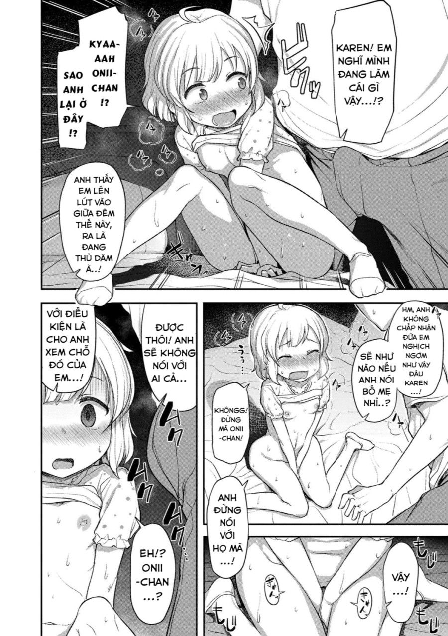 Em Gái Tôi Là Cỗ Máy Dập Oneshot page 5 - Giả Dược