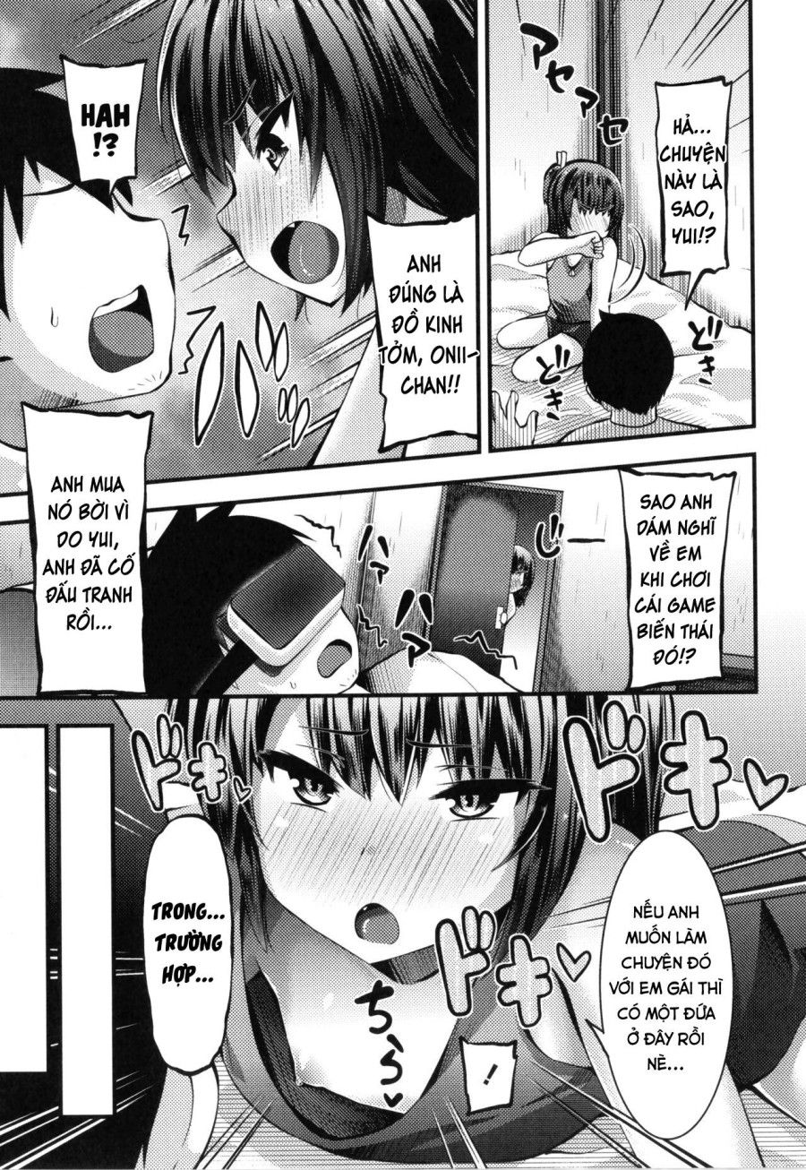 Em Gái Trong Vr Của Tôi Biến Thành Em Gái Thật. Oneshot page 15 - Giả Dược