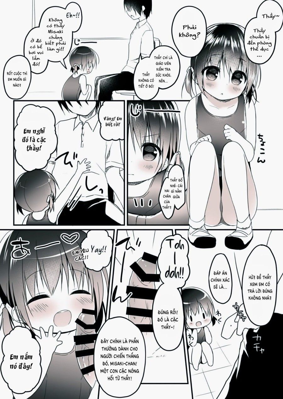 Em Học Sinh Ngây Thơ Và Thầy Giáo May Mắn :/ Oneshot page 4 - Giả Dược