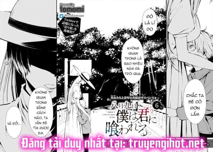 đọc truyện Em Ở Đây Nè Hachigatsu~ Ngày 9 Tháng 8 Tôi Sẽ Bị Ăn Bởi Em Chương 6.1 ảnh 4 tại Thiên Thai Truyện