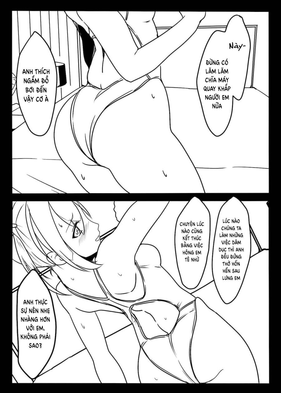 Em Súng Scorpion Và Đồ Bơi Oneshot page 3 - Giả Dược