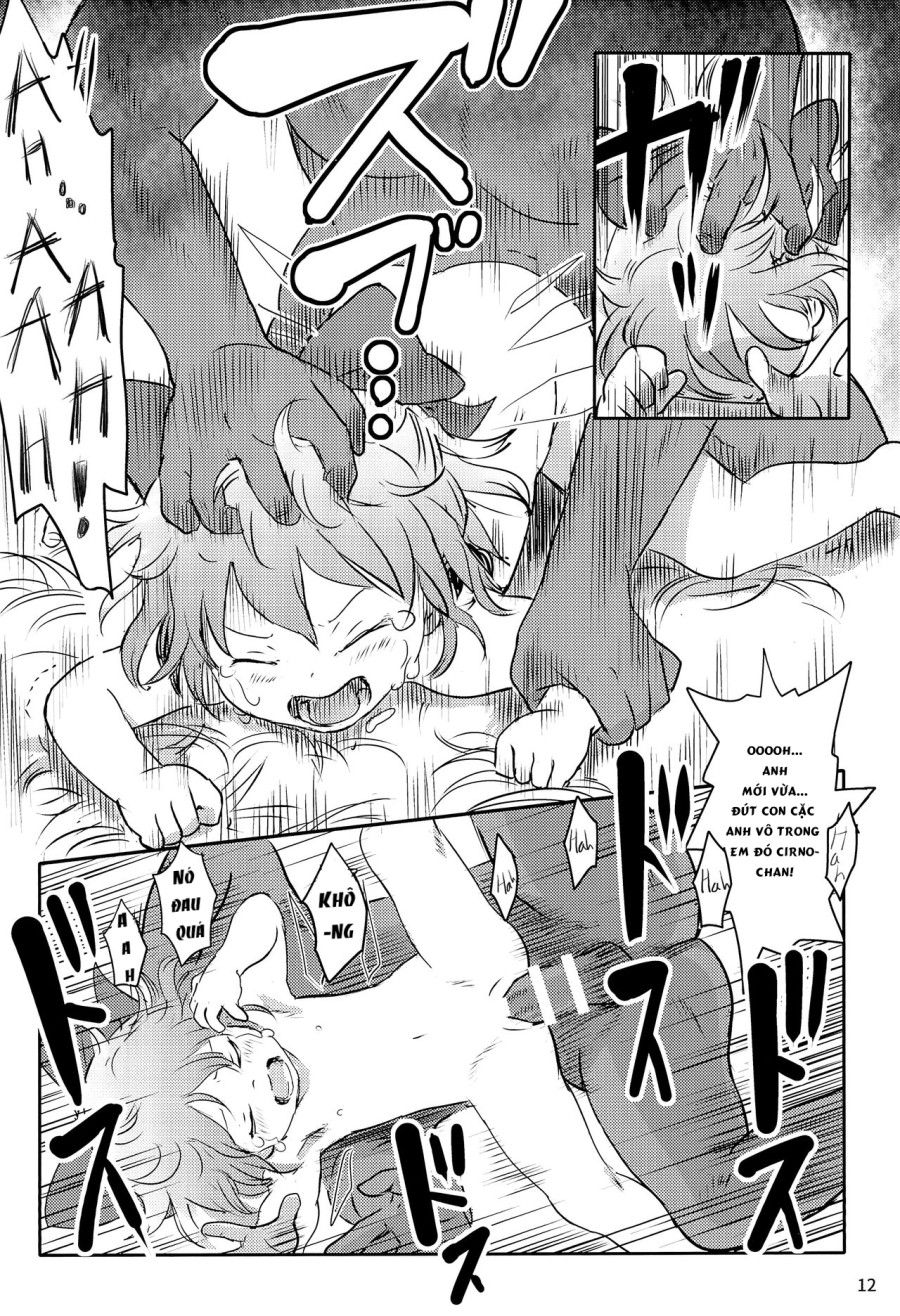 Em Thật Tuyệt Vời, Cirno-chan Oneshot page 12 - Giả Dược