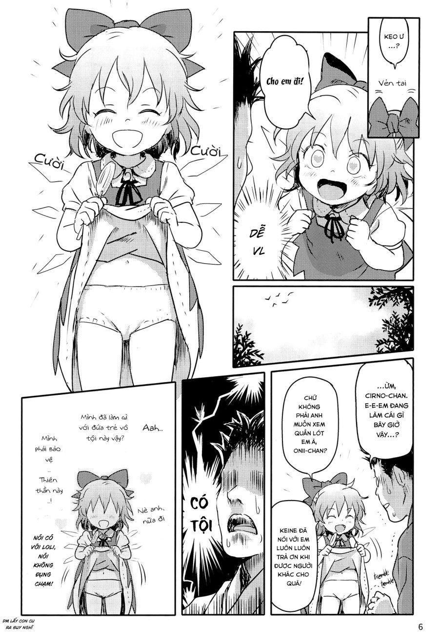 Em Thật Tuyệt Vời, Cirno-chan Oneshot page 6 - Giả Dược