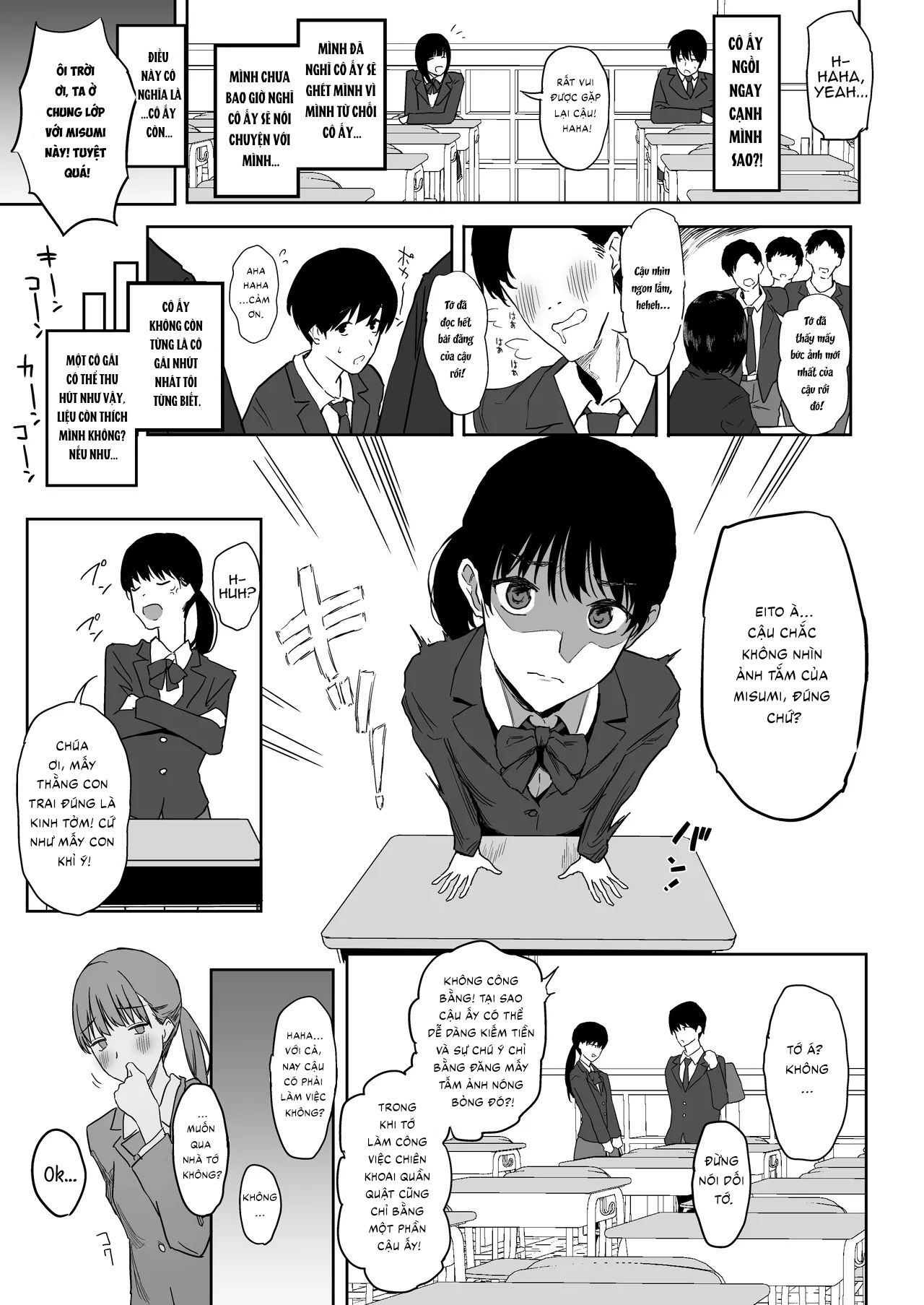 đọc truyện Em Vẫn Còn Yêu Anh. ~bạn Học Xưa Từng Bị Tôi Phủ Phàng Nay Lột Xác Thành Idol Ảnh Khỏa Thân Ngực Khủng, Quyến Rũ Anh Chàng Đã Có Bạn Gái Là Tôi_ Sex Ngoại Tình Ntr Ngược~ Chương 1 ảnh 9 tại Thiên Thai Truyện