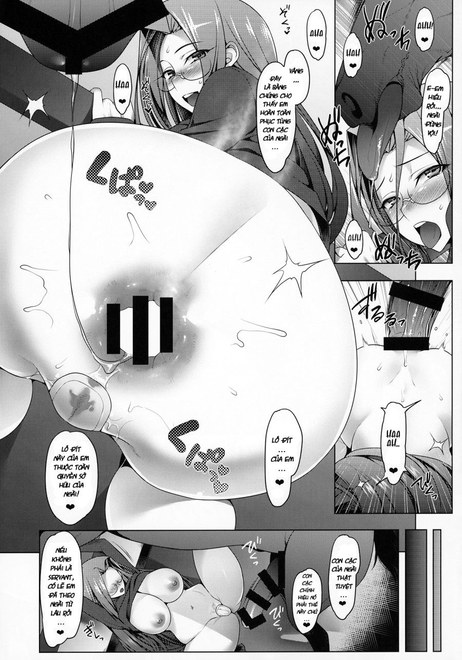 Emiya-ke Futei Koukou Ryouiki San~rider Medusa No Baai~ Oneshot page 12 - Giả Dược